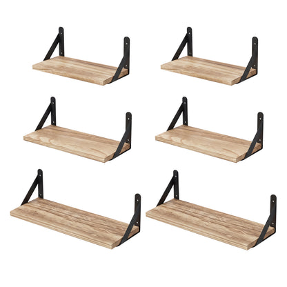 Levede Floating Shelves Wall Mounted Storage Collection Rustic Home Decor Shelf