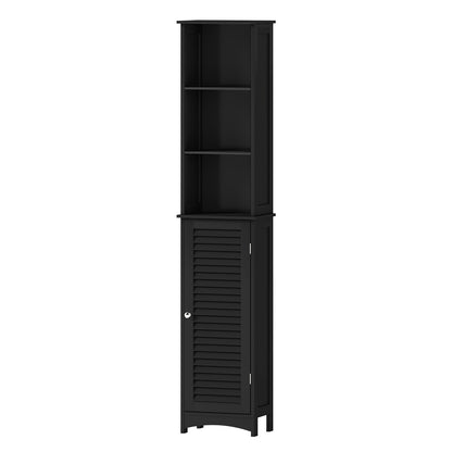 Levede Bathroom Storage Cabinet Freestanding Cupboard Adjustable Shelf Unit