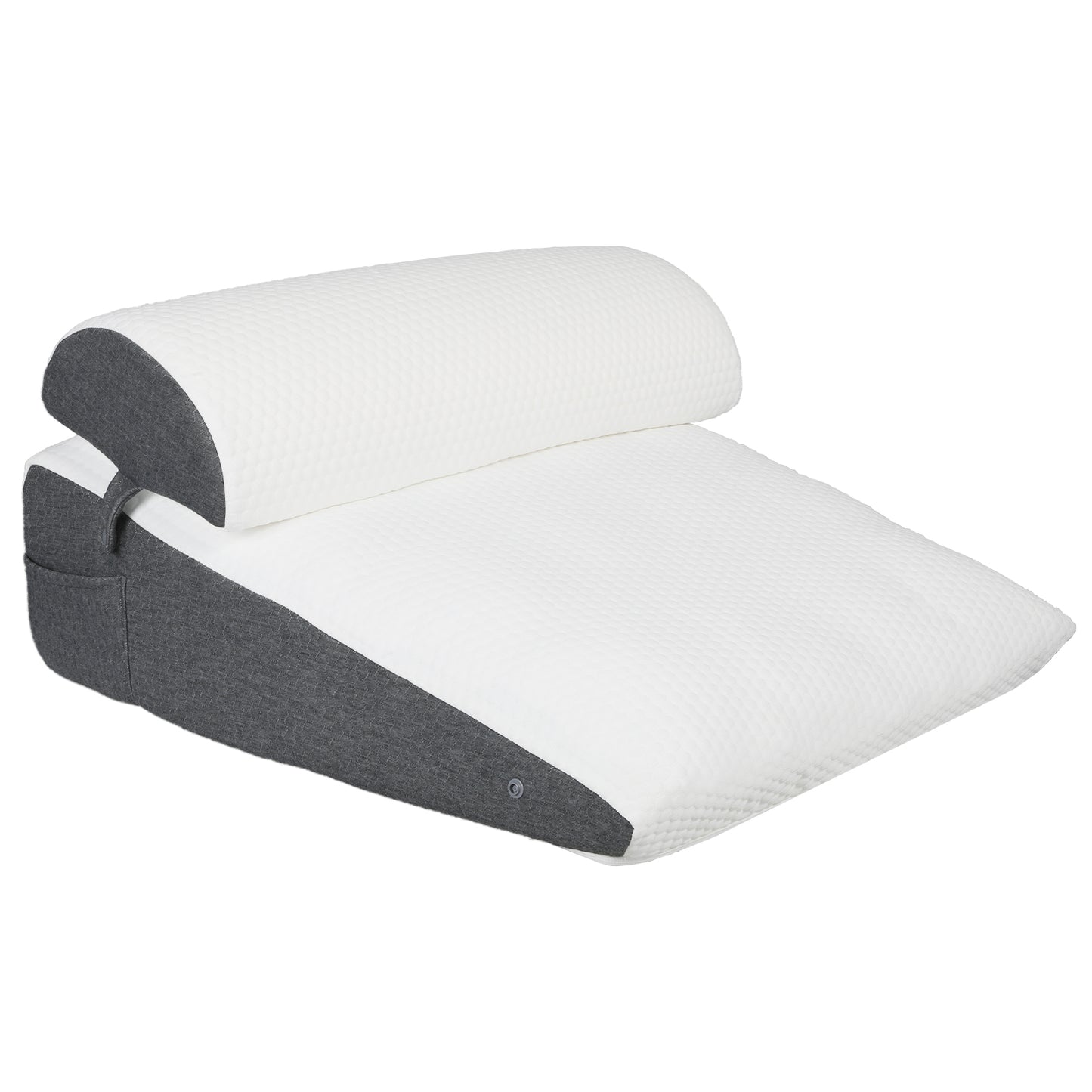 Lavio Wedge Pillow Acid Reflux Memory Foam Pregnant Reading Support Anti-snoring