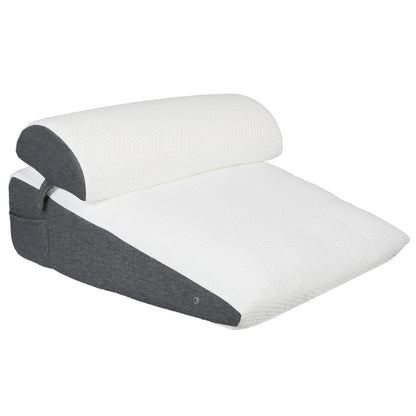 Lavio Wedge Pillow Acid Reflux Memory Foam Pregnant Reading Support Anti-snoring