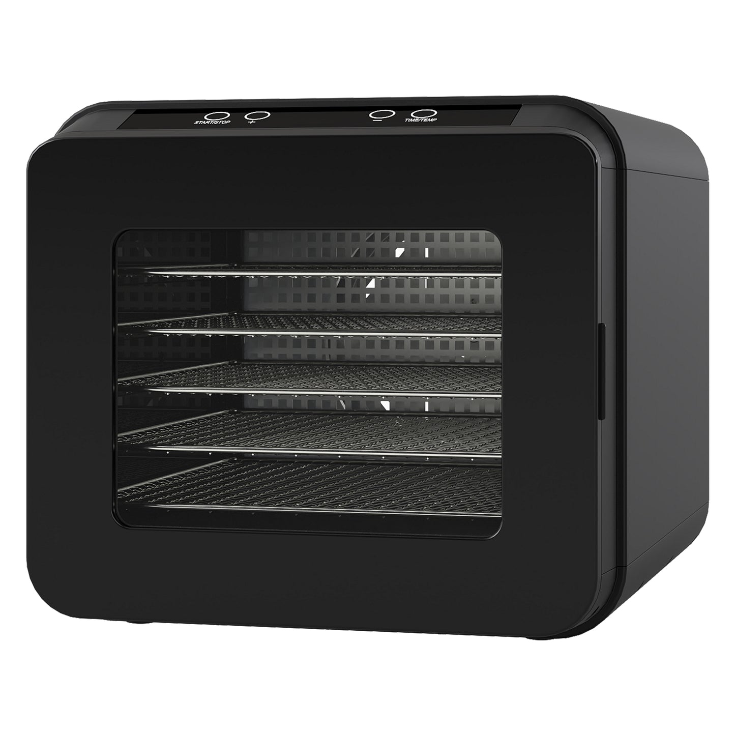 Spector Electric Food Dehydrator 6 Stainless Steel Trays Touch Control 72H Timer