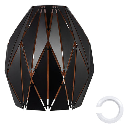 Emitto Ceiling Light Shade Pendant Metal Lampshade Easy Fit Lightshade Geometric