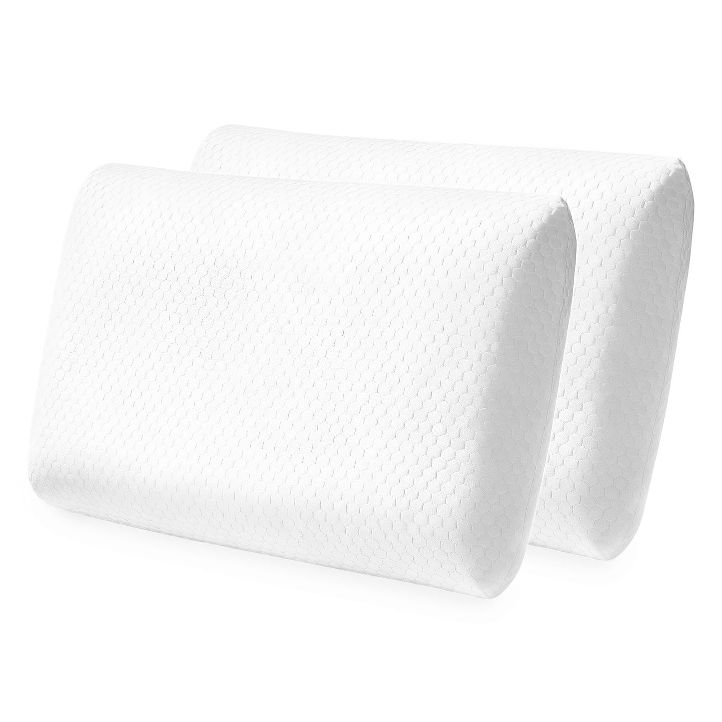 Lavio Pillow Memory Foam Cooling Gel High Density for Neck Pain Relief Firm Soft