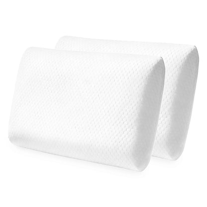 Lavio Pillow Memory Foam Cooling Gel High Density for Neck Pain Relief Firm Soft