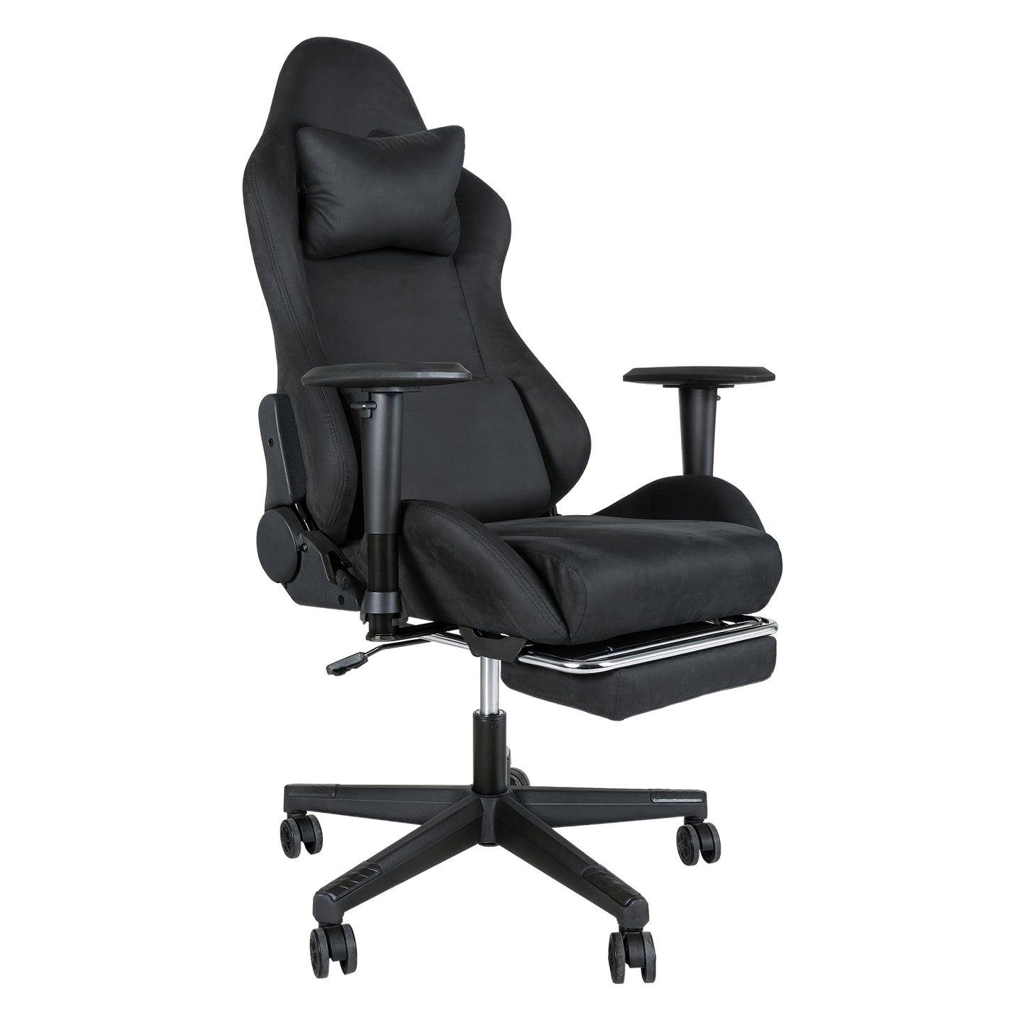 Levede Office Gaming Chair Luxury Warm Recliner Spring Padding with Footrest