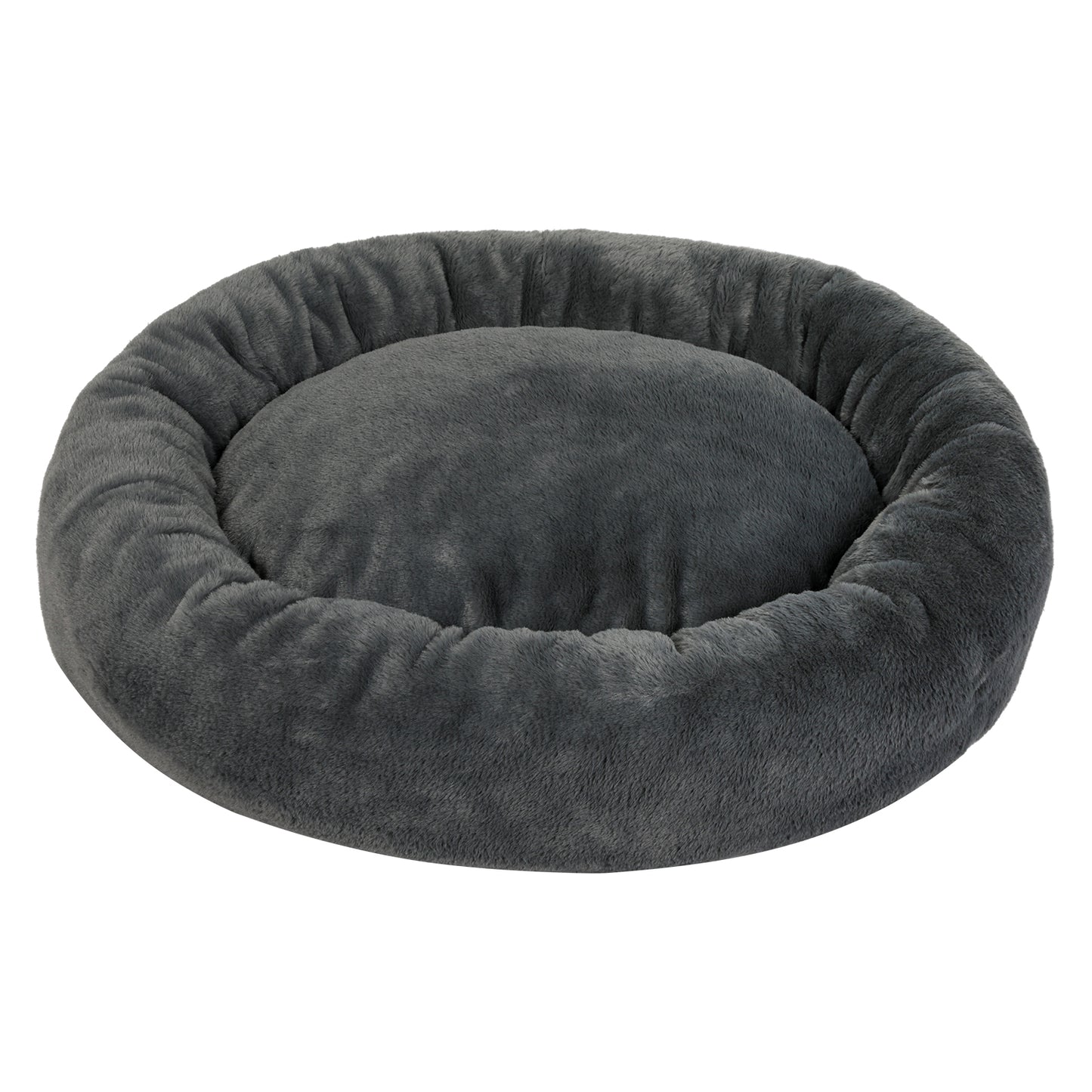 Skylos Dog Bed Donut Soft Large Plush Cat Calming Beds Pet Anti Anxiety Washable