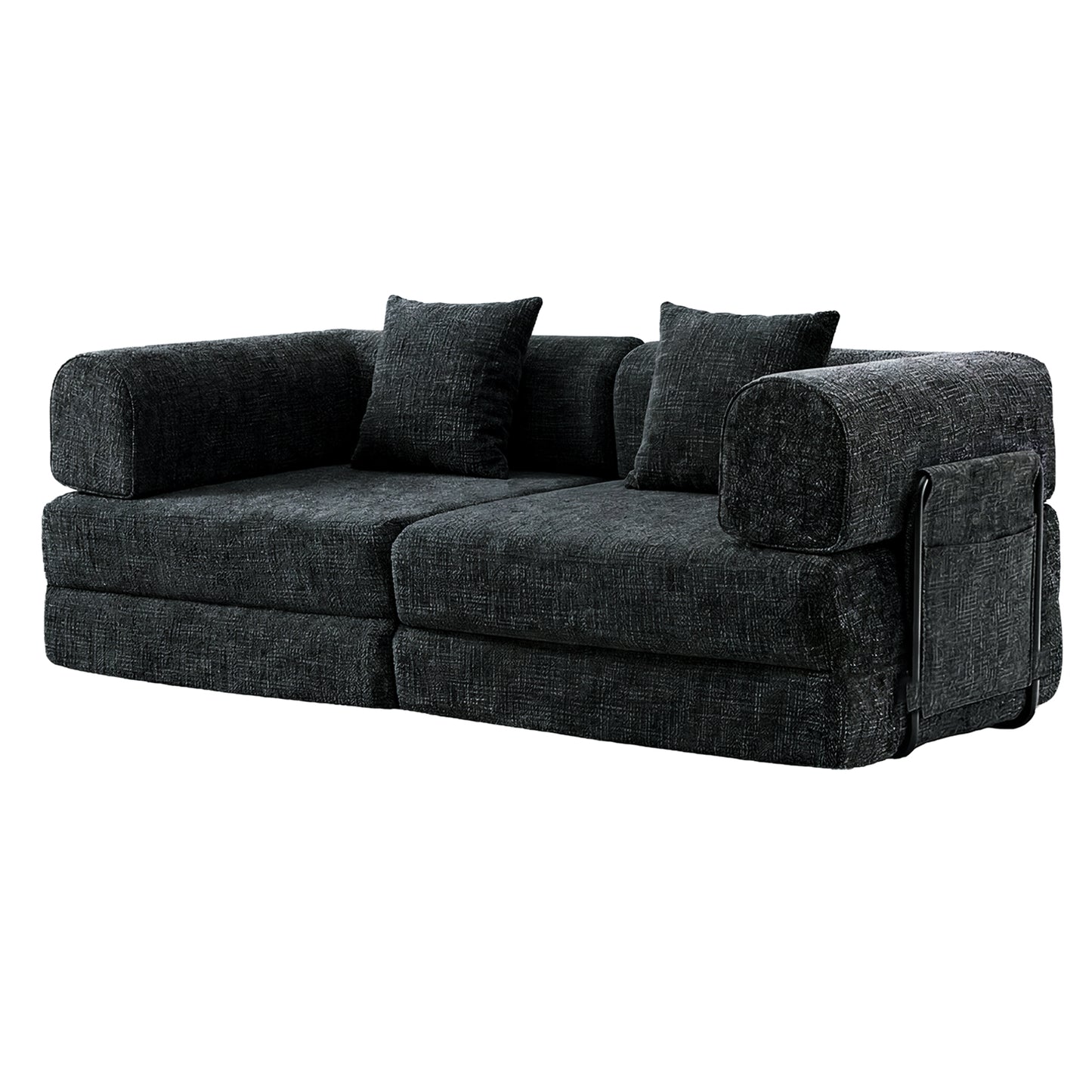 Levede Convertible Sofa Bed Sleeper 2 3 Seater Folding Floor Couch Small Space