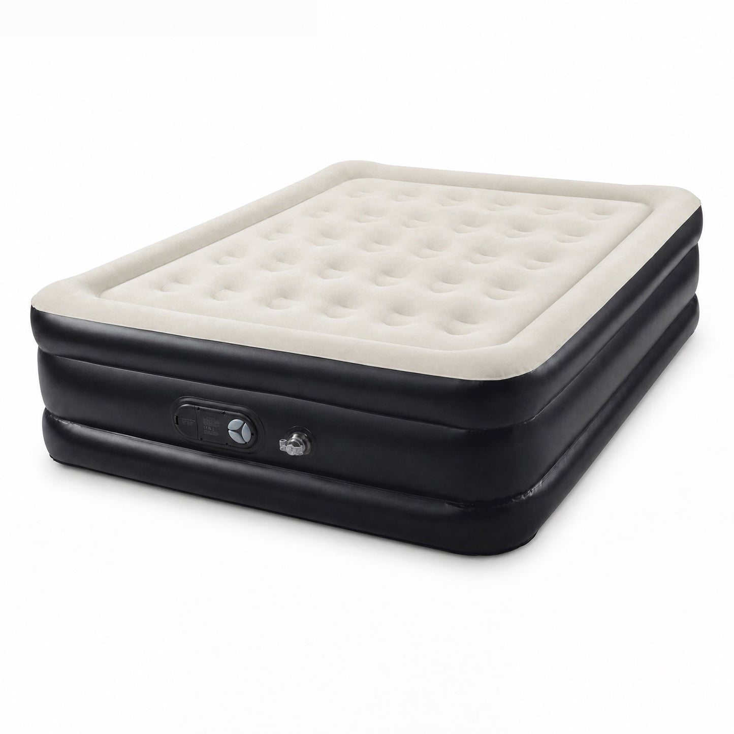 Lavio King Size Air Mattress Built in Pump High Raised Inflatable Bed Waterproof