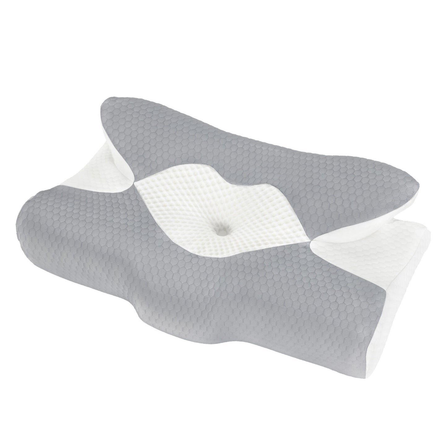 Lavio Orthopedic Neck Pillow Memory Foam Cervical Support Pillow for Pain Relief