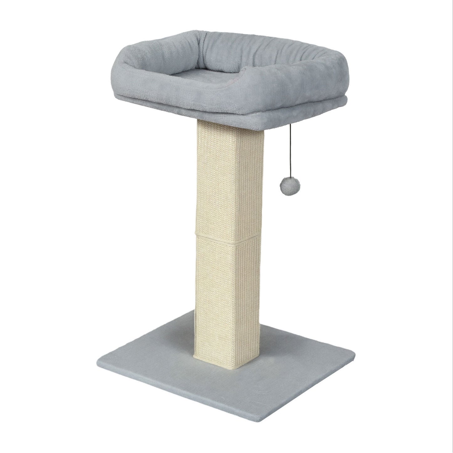 Skylos Cat Tree Activity Centre Scratching Post Kitten Climbing Tower Plush Bed
