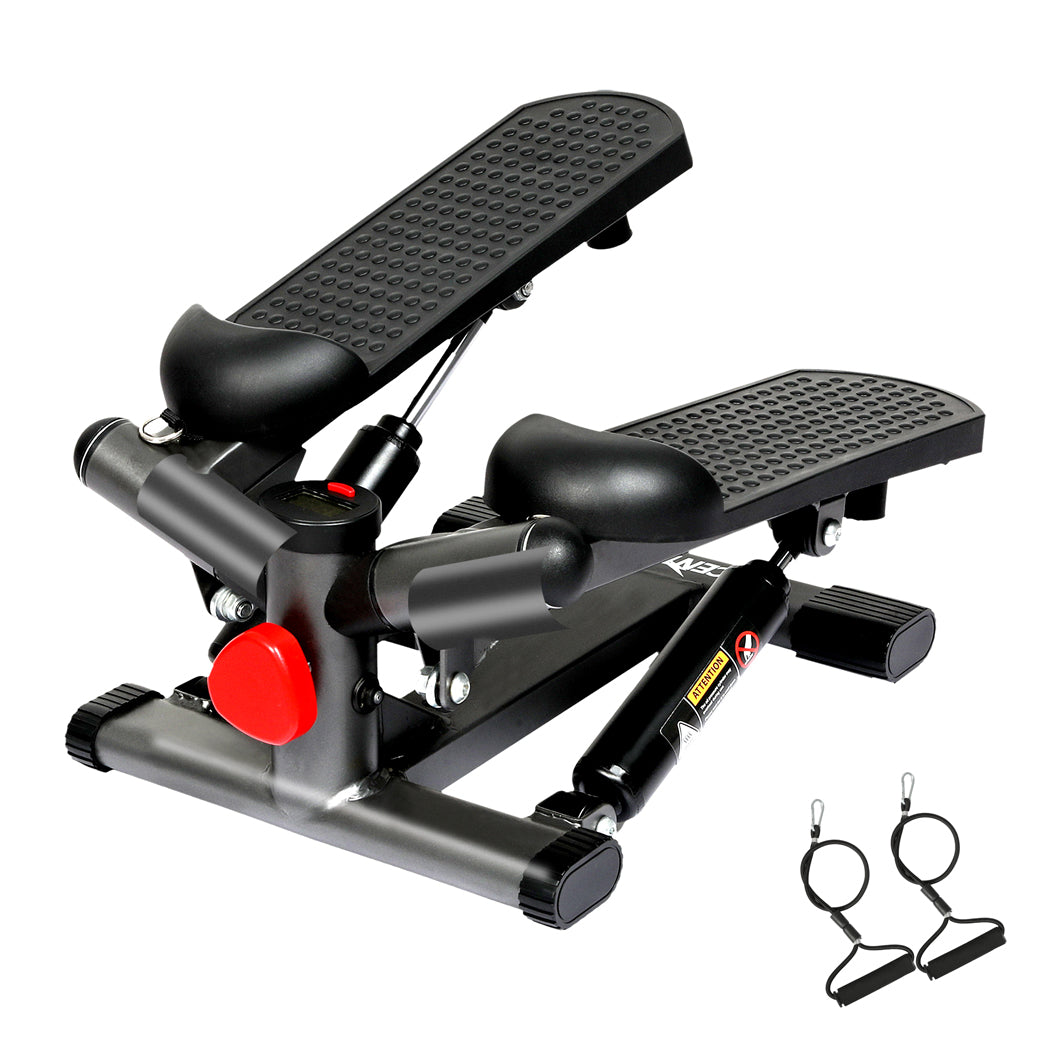 Centra Mini Stepper Adjustable Resistance Rope Aerobic Step Trainer Fitness