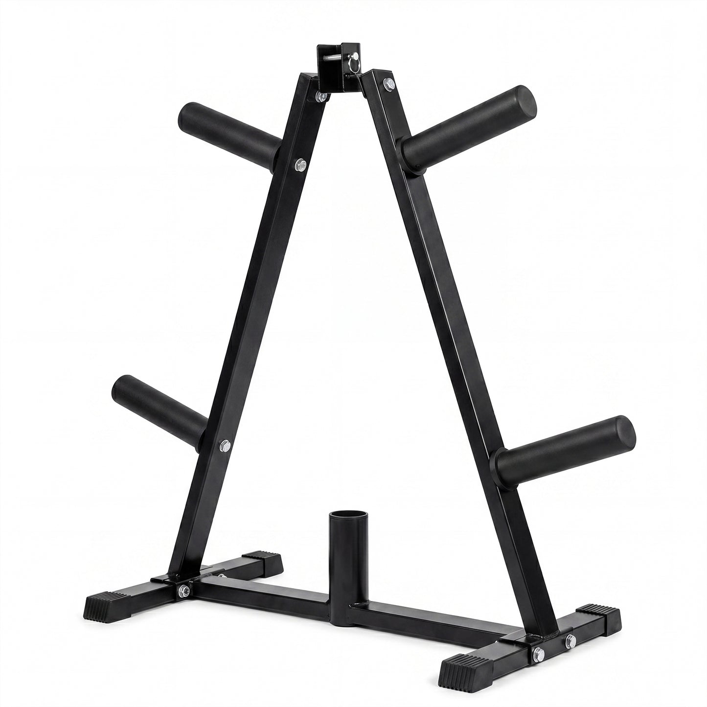 Centra Weight Plate Storage Rack Olympic Plate Holder Gym Weight Stand Tree