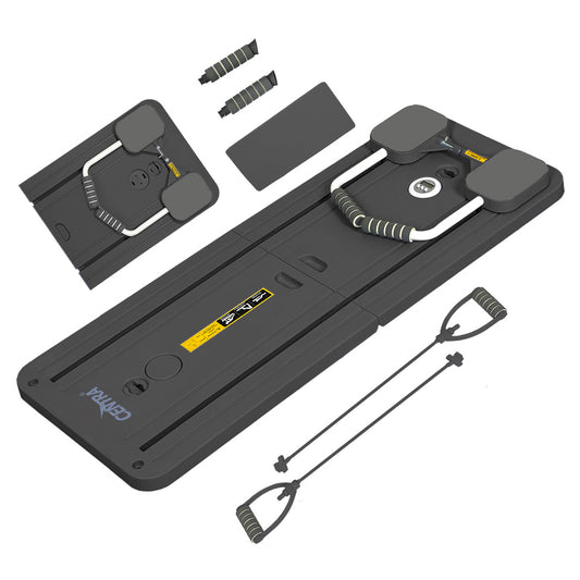 Centra Multifunctional Abdominal Board Pilates Reformer Set Elbow Support Grey