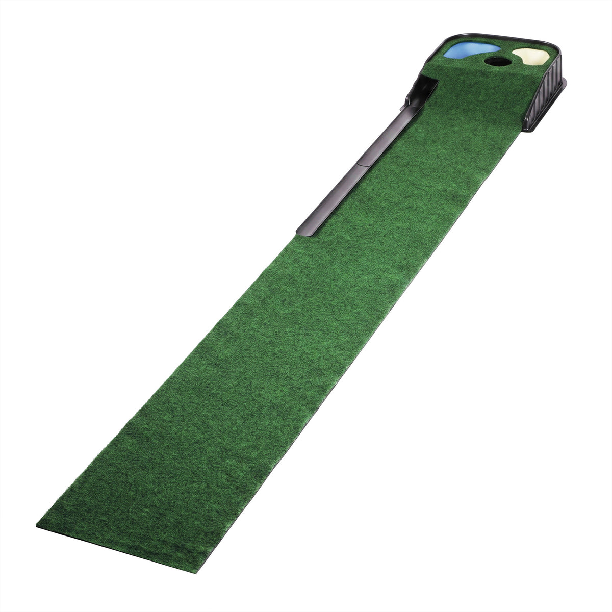 Centra Golf Putting Mat Training Aid Auto Ball Return 270cm Indoor Outdoor Green