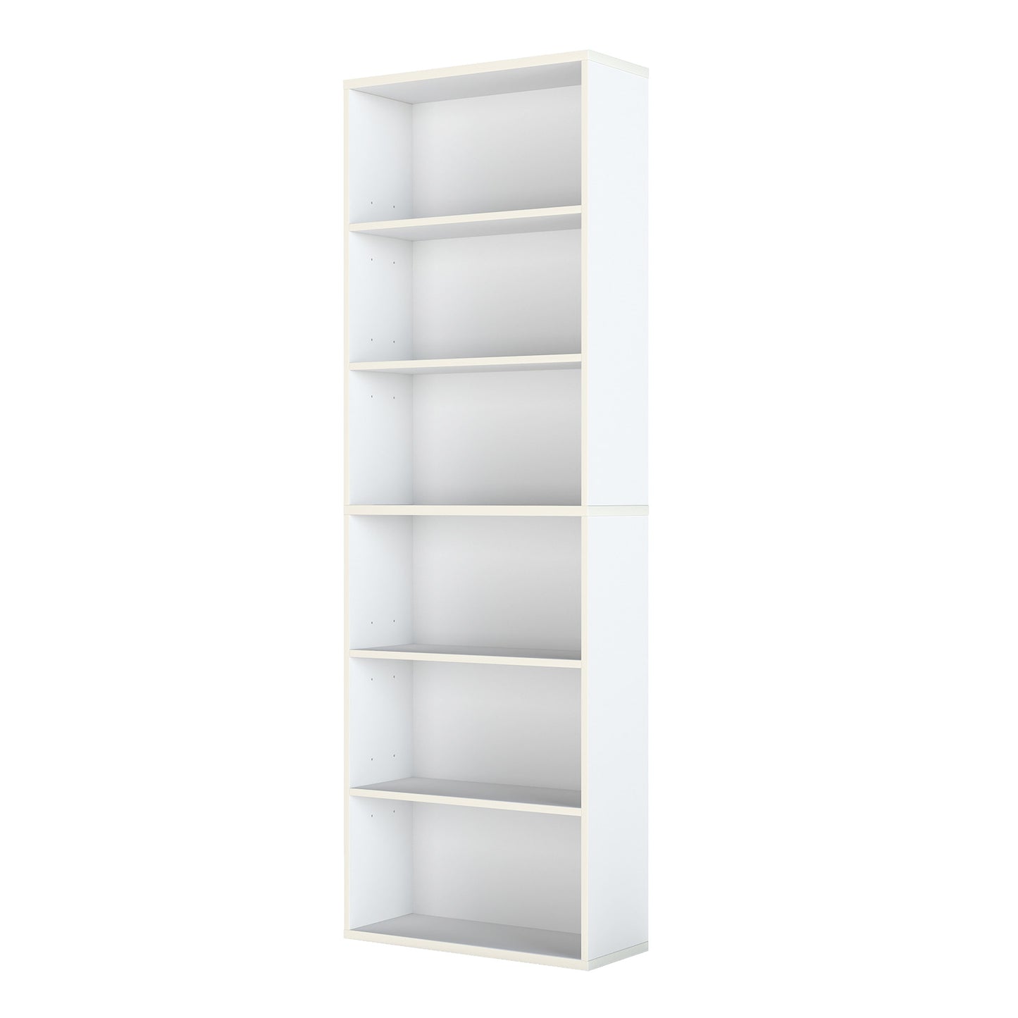 Levede 6 Tier Bookcase Shelving Storage Tall Adjustable Bookshelf Organizer Unit