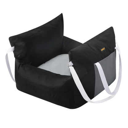 Skylos Dog Car Seat Travel Bed Carrier Portable Pet Booster Seat Washable Puppy