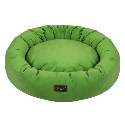 Skylos Dog Bed Donut Soft Large Cat Beds For Calming Pet Anti Anxiety Washable L
