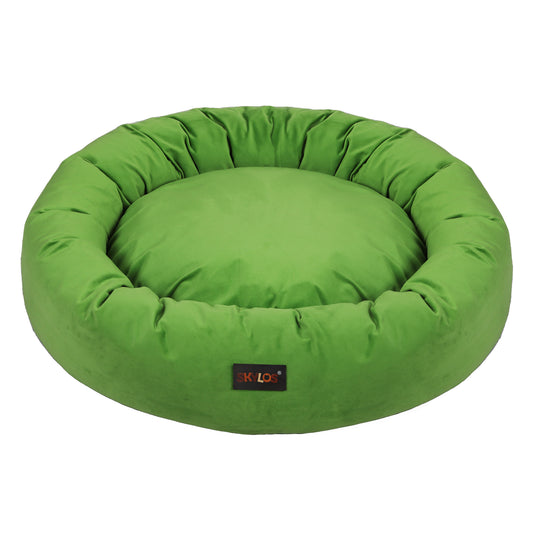 Skylos Dog Bed Donut Soft Large Cat Beds For Calming Pet Anti Anxiety Washable L