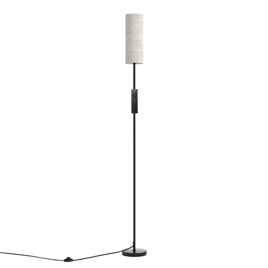 Emitto Led Floor Lamp Bedside Light Dimmable Remote & Foot Switch Bulb Included