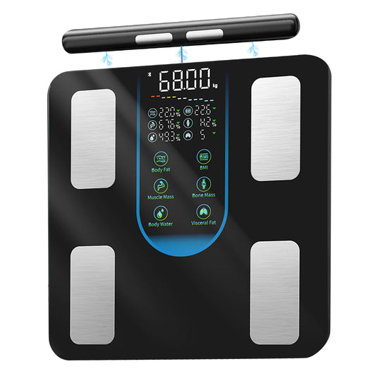 Centra Smart Scale for Body Fat Bathroom Digital Pregnancy BMI Monitor Bluetooth