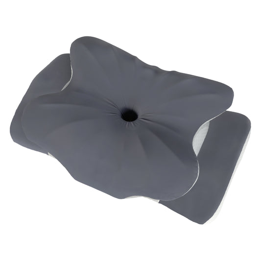 Lavio Ergonomic Butterfly Neck Pillow for Side Back Stomach Sleepers Washable