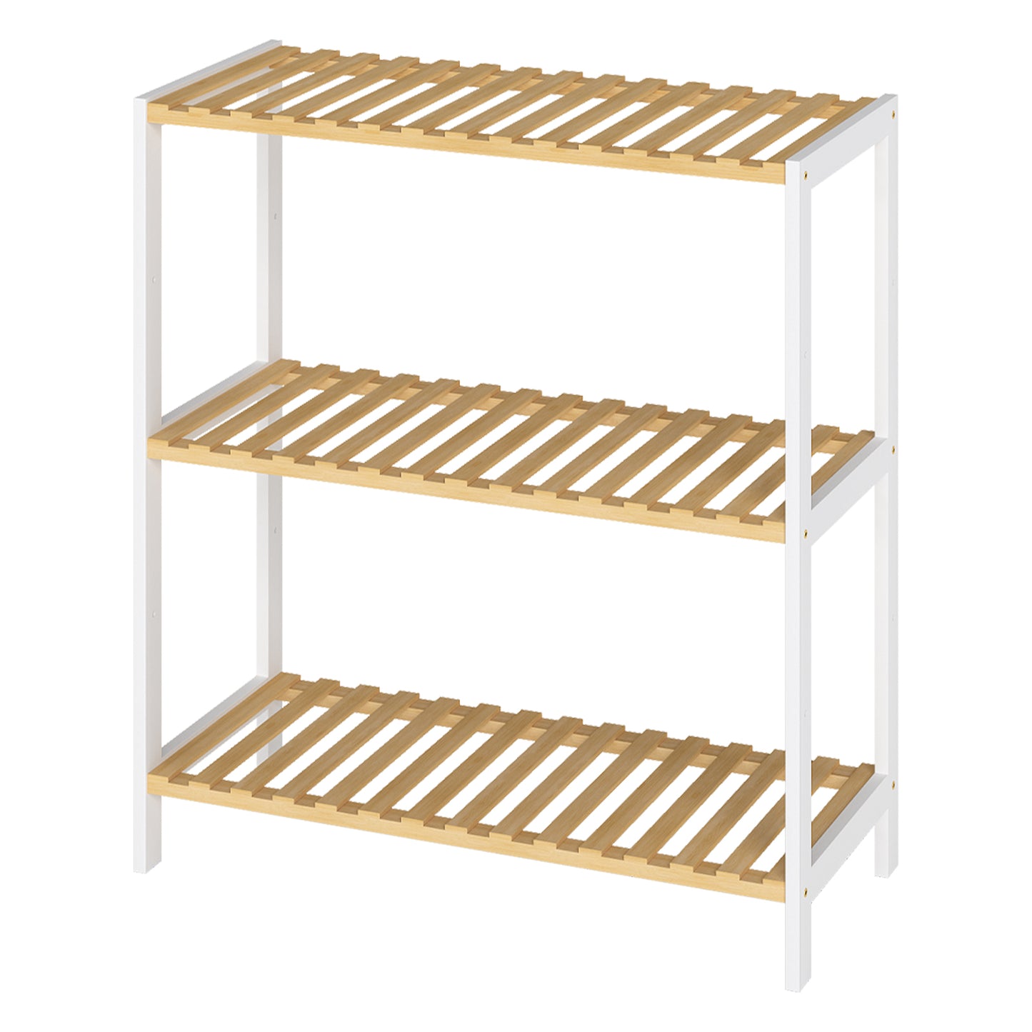 Levede 3-Tier Bamboo Shoe Rack Stand Adjustable Wooden Storage Shelf Organiser
