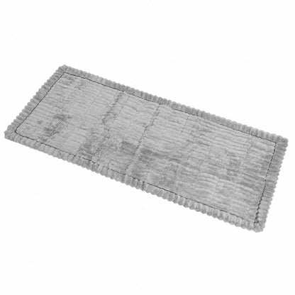 Marlow Corduroy Sofa Cover Pet Friendly Non Slip Washable 70 x 180cm Light Grey