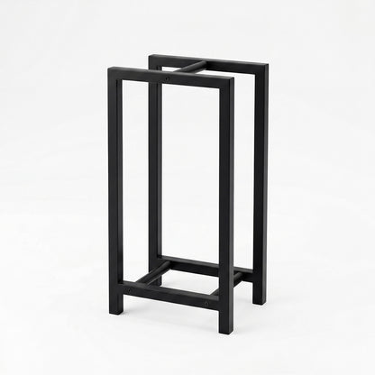 Levede Firewood Rack Metal Outdoor Storage Log Holder Fireplace 30 x 22 x 59cm