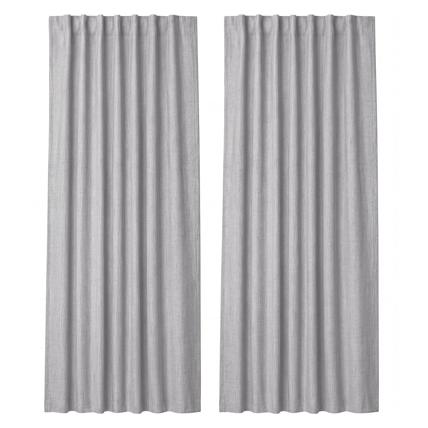 Marlow 100% Blackout Curtains Thermal Linen Look Ready Made Machine Washable