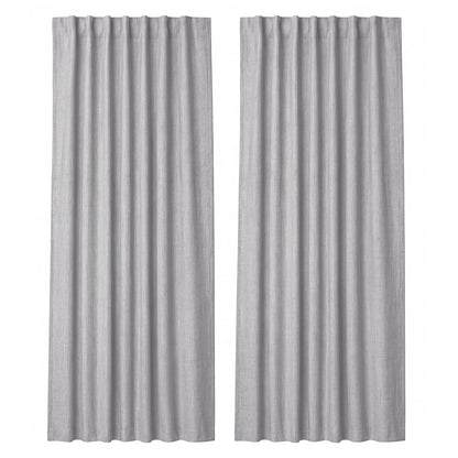 Marlow 100% Blackout Curtains Thermal Linen Look Ready Made Machine Washable