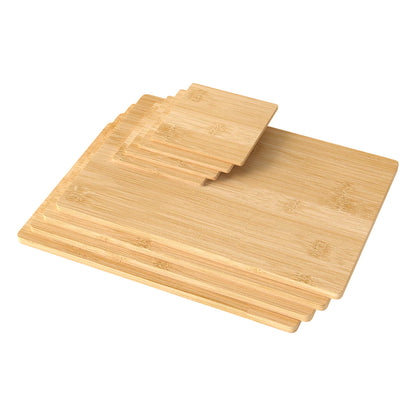 Toque Placemat Coaster Set 4PC Bamboo Heat-resistant Wipeable Non Slip Table Mat