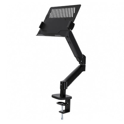 Levede Single Monitor Arm Tray Laptop Stand Adjustable Gas Desk Mount Black