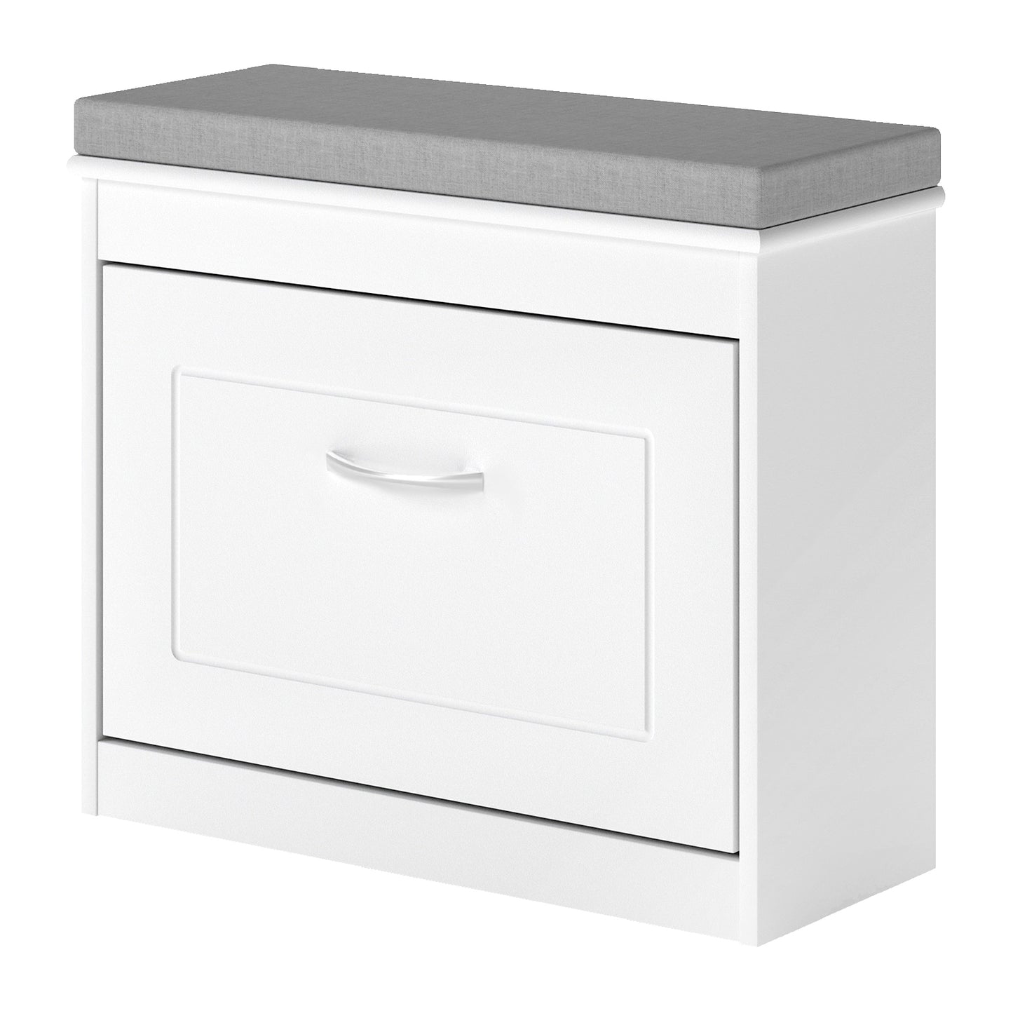 Levede Slim Shoe Cabinet Bench White Shoe Storage Unit Hallway Rack Organiser
