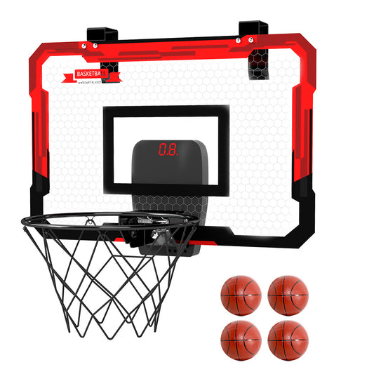 Dekko Mini Basketball Hoop Over the Door for Kids Gift Indoor Sport Backboard