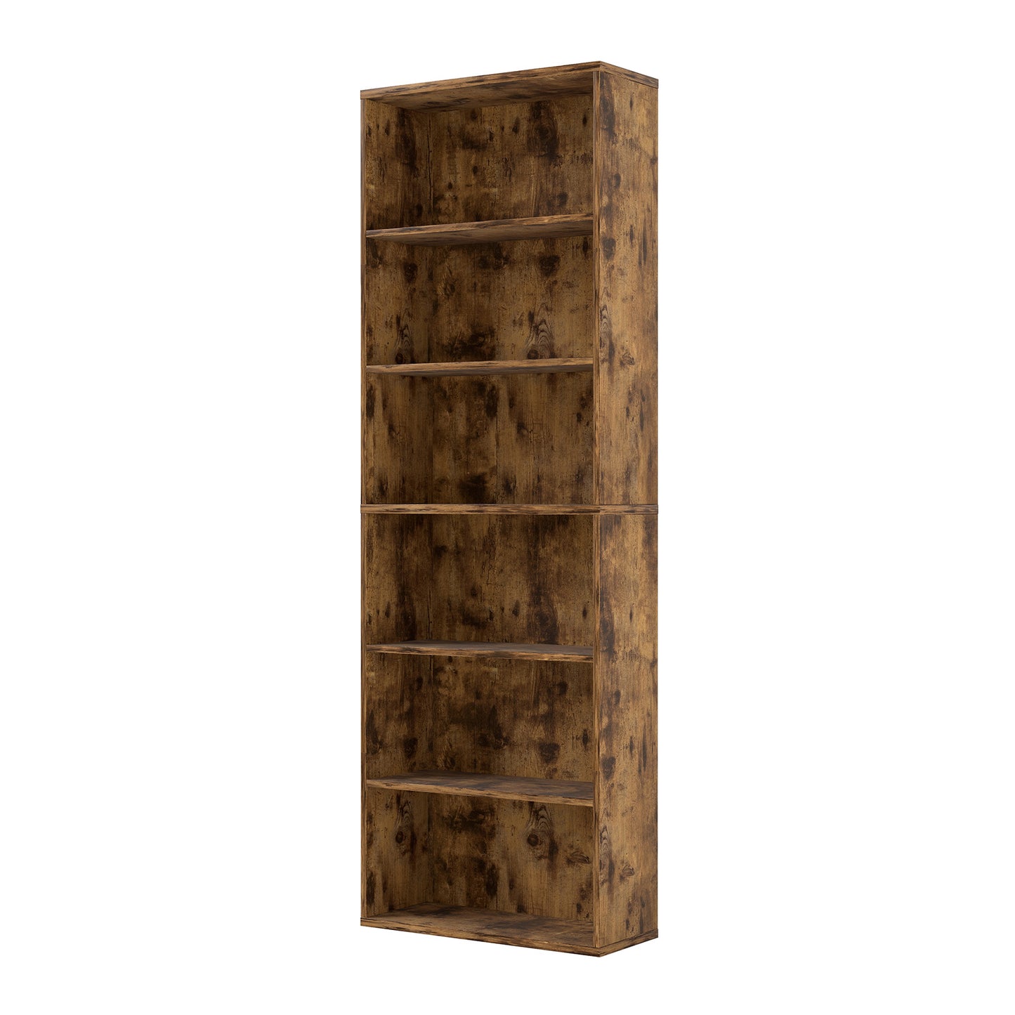 Levede 6 Tier Bookcase Shelves Storage Tall Bookshelf Organizer Display Home