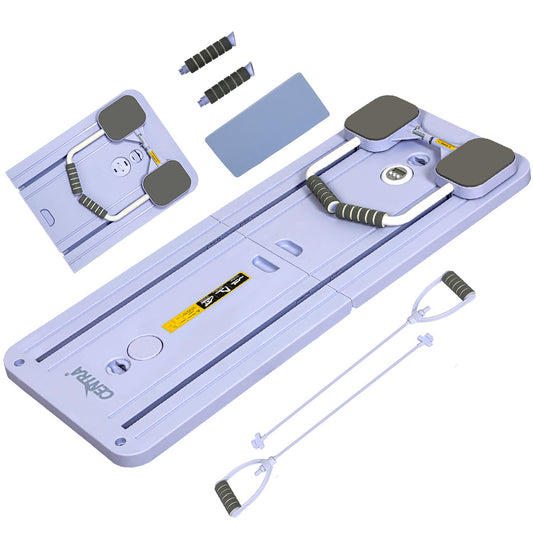 Centra Multifunctional Abdominal Board Pilates Reformer Set Elbow Support Grey