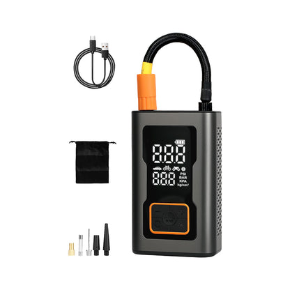 Manan Car Tyre Inflator 150PSI 12V Digital Air Compressor Pump Portable LED