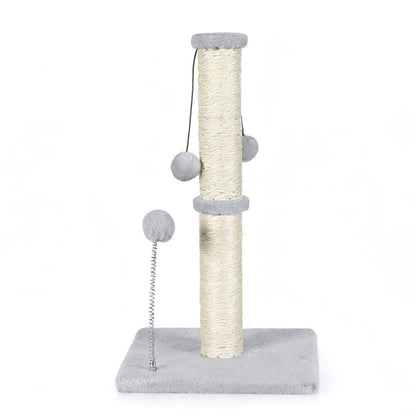 Skylos 51cm Cat Scratching Post Strong Natural Sisal Heavy Duty Base with Ball