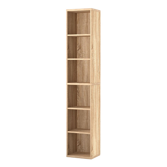 Levede Bookcases Book Shelf Shelving Storage Unit Slim Wood Office Home Wood
