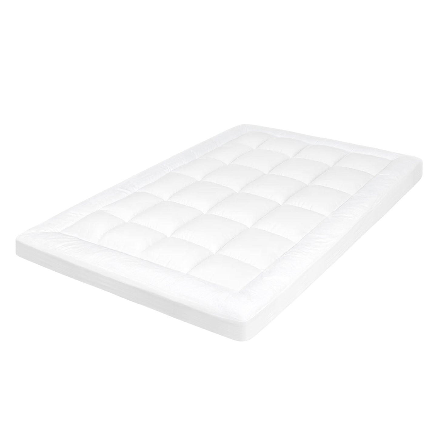 Lavio Thick Mattress Topper Single Double King 10cm Deep Microfibre Washable