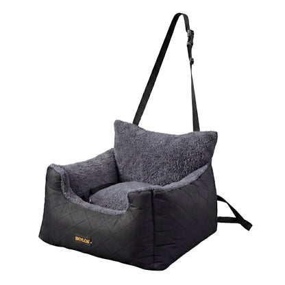 Skylos Dog Car Seat Travel Bed Carrier Pet Booster Seat Basket Portable Puppy