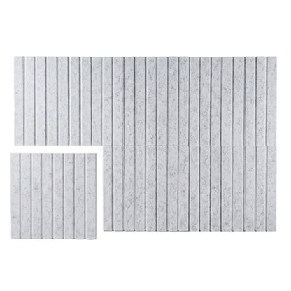 Levede Felt Notice Board 6/12 Pack Wall Tiles Pin Meaasge Board Self Adhesive