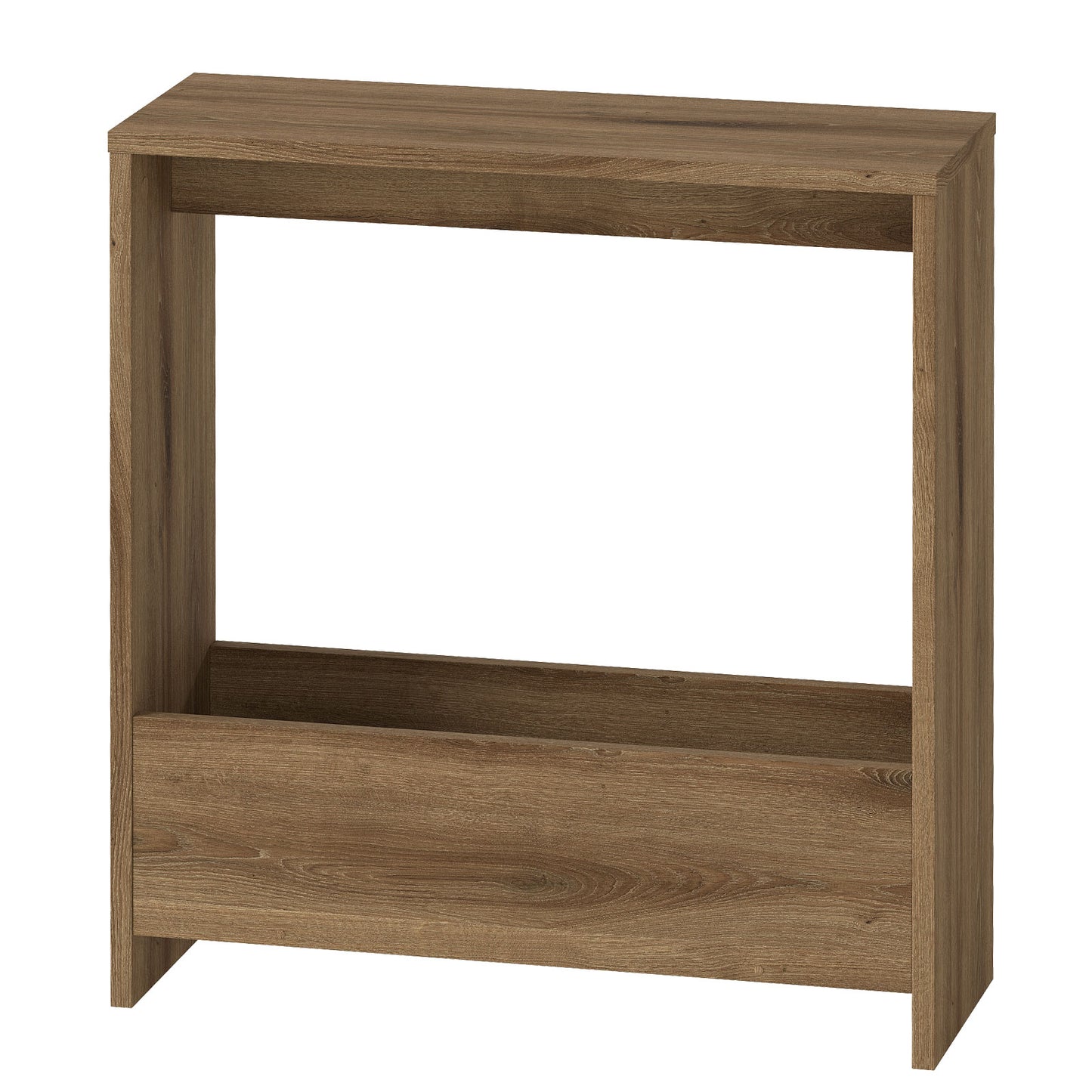 Levede Wood Side Table Narrow Sofa End Table for Living Room Storage Furniture