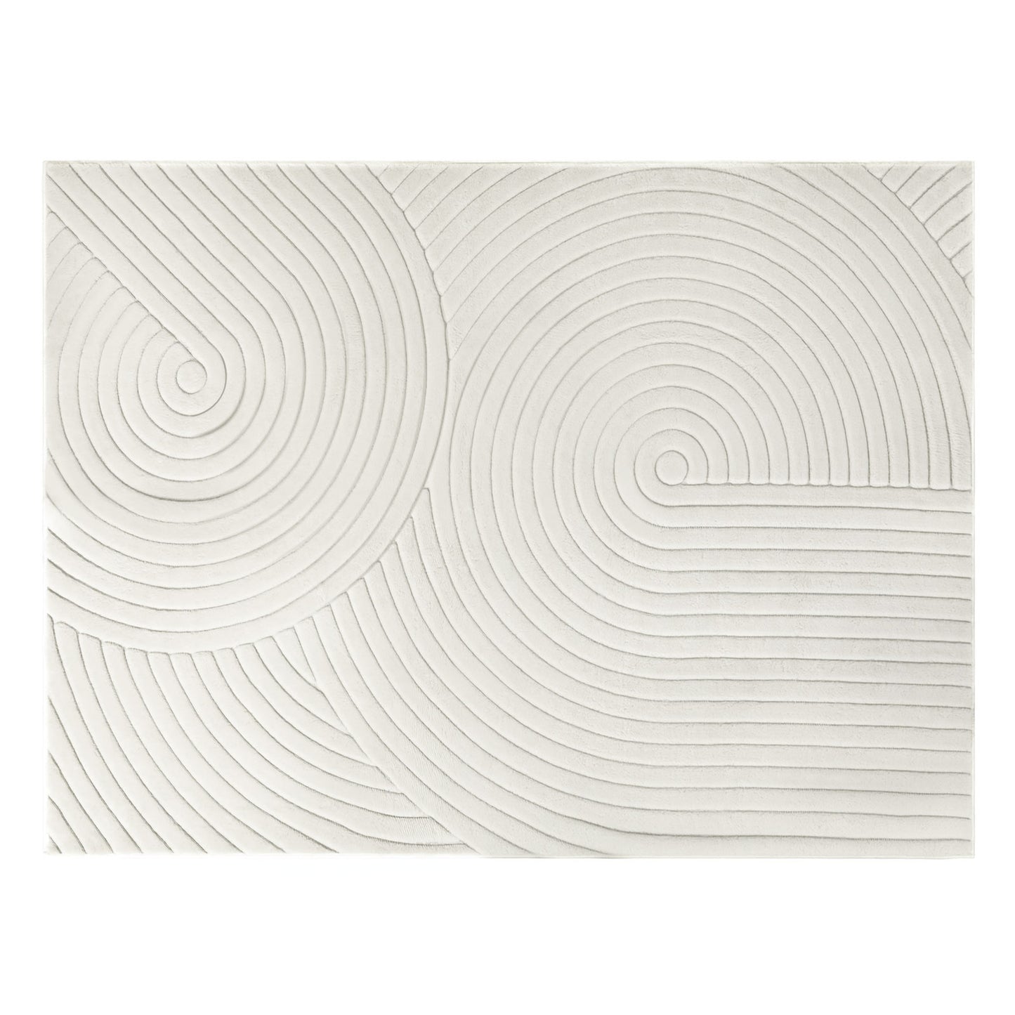 Marlow Washable Area Rug Soft Velvet Floor Mat Non Slip Living Room 120x160cm