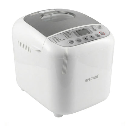 Spector Automatic Bread Maker Machine 2LB 19 in 1 600W Non Stick Stainless Steel