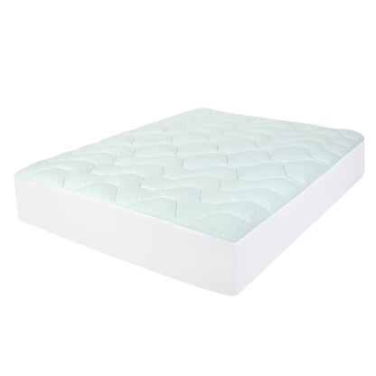 Bamboo Memory Foam Mattress Topper 3cm Double Super King Single Fitted Skirt