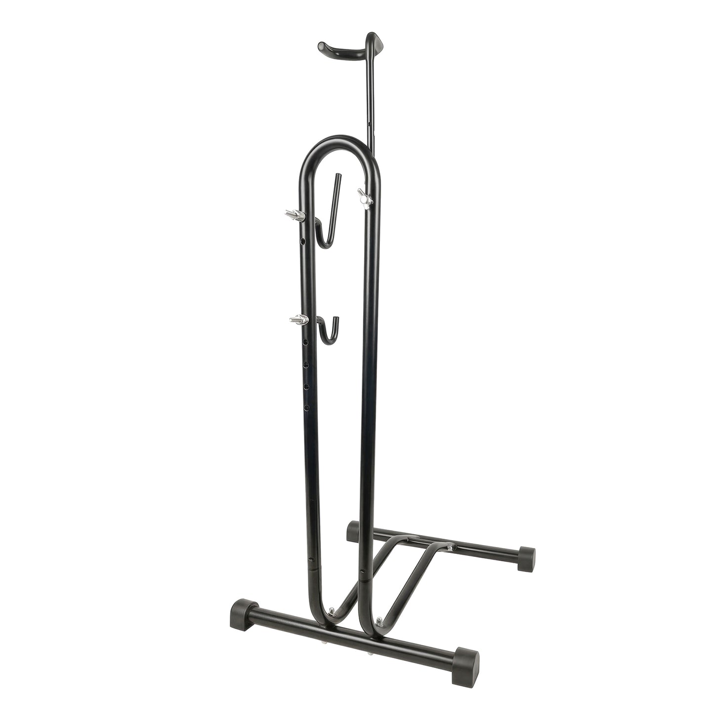 MONVELO Bike Rack Floor Stand Bicycle Parking Freestanding Storage Outdoor Black