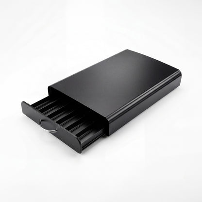 TOQUE Coffee Pod Holder Drawer for Nespresso Capsules 60 Pod Storage Stand Rack