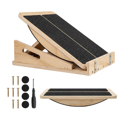 Centra Calf Stretch Board Balance Trainer Slant Board Incline Angle Adjustable