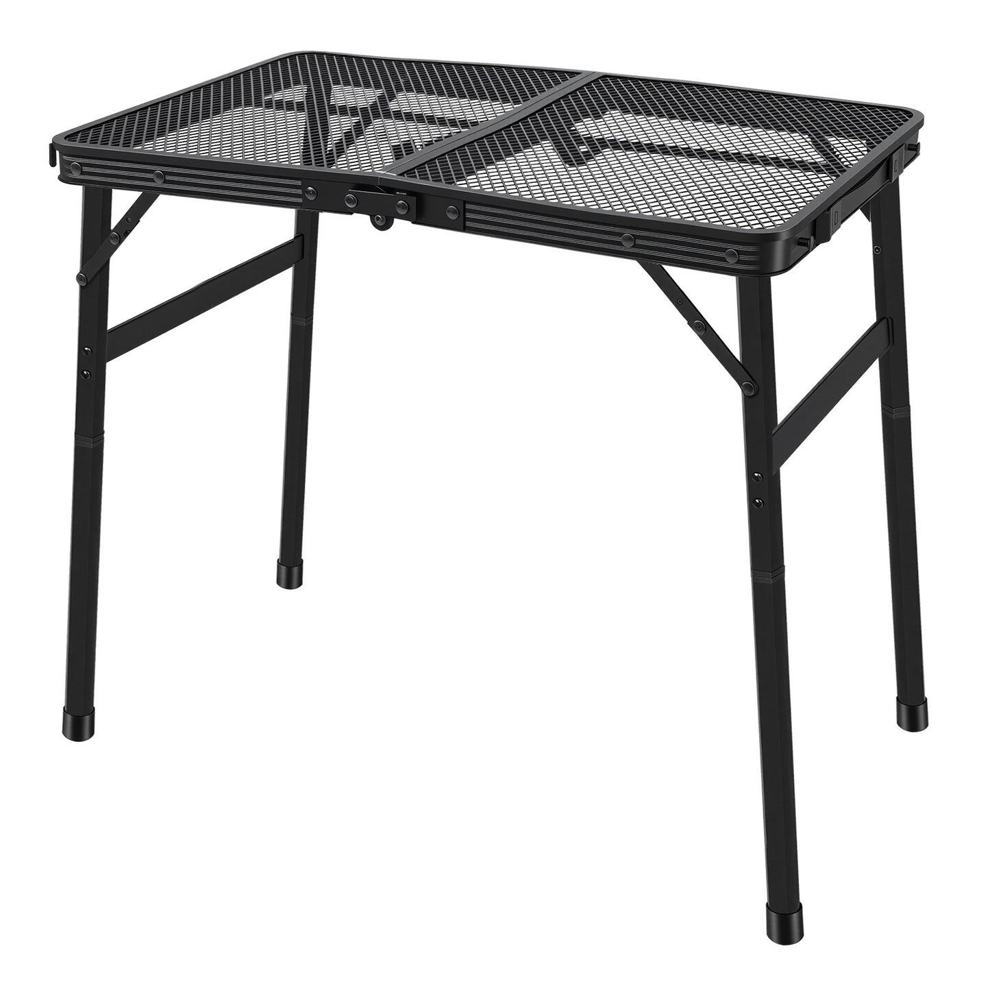 Levede Folding Camping Table Adjustable Height Aluminium Portable Picnic Desk